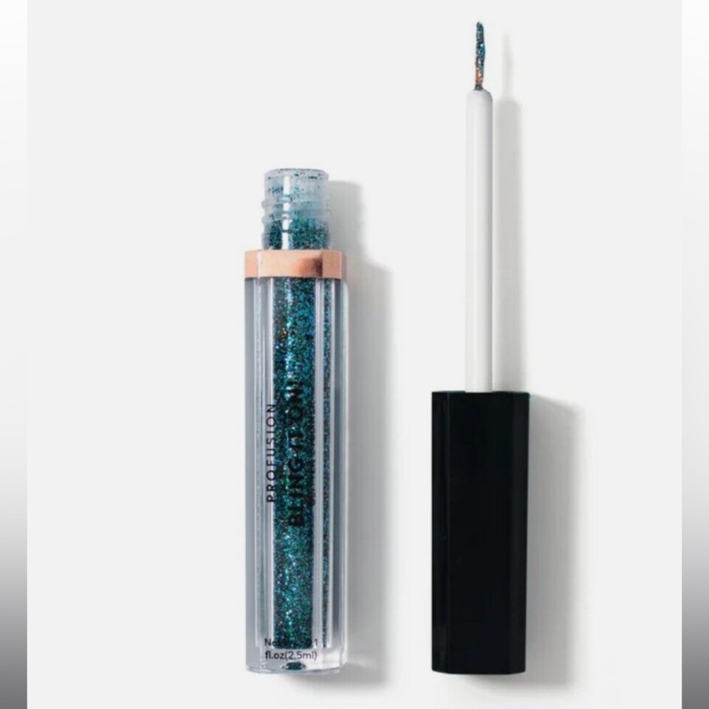 🆕PROFUSION: BLING IT ON Glitter Eye Liner- Wise Sapphire FULL SIZE